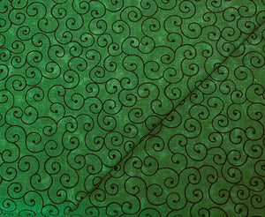 #4002 - Bright Medium Green With Dark Swirls