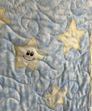 'Sweet Dreamer' Finished Baby Quilt