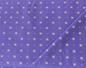 16740 165 - Moda - Medium Purple With X Pattern