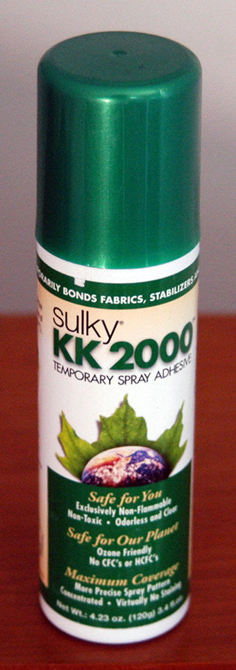 #1039 Sulky KK 2000 Fabric, Stabilizer Adhesive Spray