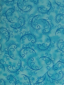 #143 - Northcott - Blue With Swirls