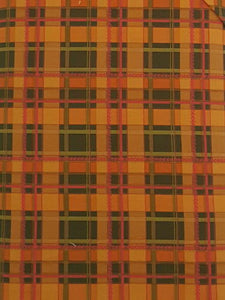 #185 - Studio E - Blessings - Yellow Orange And Green Checks With Some Pink
