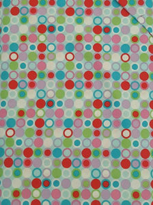 #232 - Hoffman - Colorful Dots On Light Blue
