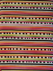 #263 - Henry Glass Co. - Hip Happier - Multi Colored Lines & Stripes