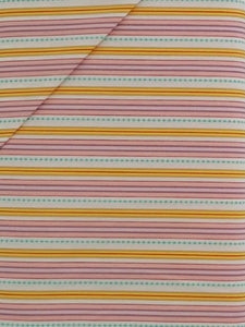 #265 Art Gallery -Sugar - Yellow And Pink Stripes