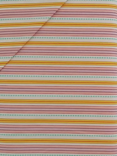 #265 Art Gallery -Sugar - Yellow And Pink Stripes