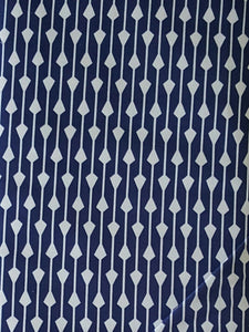 #281 ABS - Dark Blue With White Lines And Arrow Like Pattern
