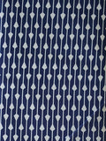 #281 ABS - Dark Blue With White Lines And Arrow Like Pattern