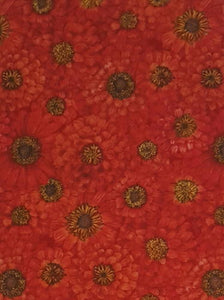 #312 - Springs Creative -Tim Coffey - Autumn Zinnias Petals - Red/Orange Flowers