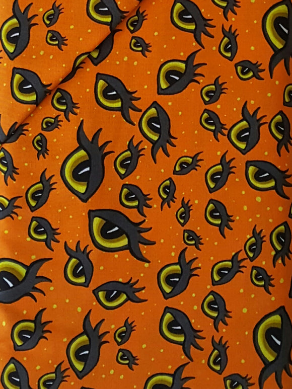 #398 - Studio E - Pumpkin Parade - Halloween Spooky Eyes On Orange