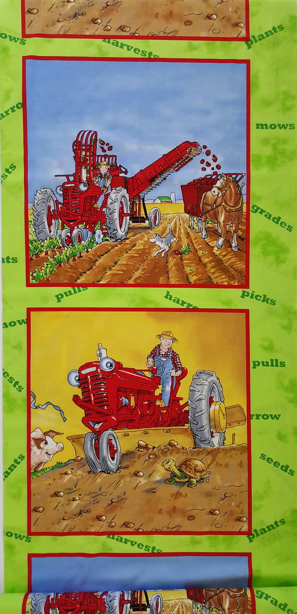 #498 - Panel - Sykel Enterprises - Farming, Tractors, Harvesters, Animals, Etc.