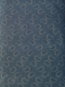 #552 - Kanvas - Medium Blue With Paisley's