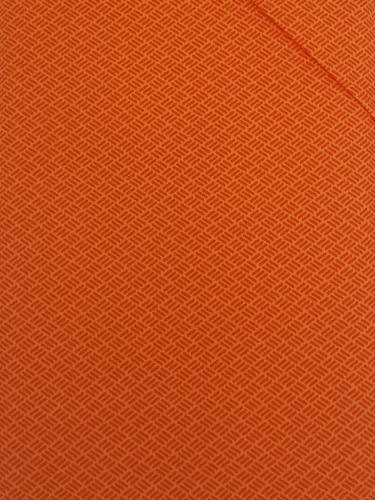 #743 - Moda - Bright Orange With Dark Orange Dashes