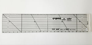 1101 Omnigrid 6" x 24" Ruler for Quilting, Sewing Crafts