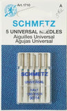 #N69, N68, N67  Schmetz Universal Needles 130/705 H - 80/10,12,14 (pick your size)