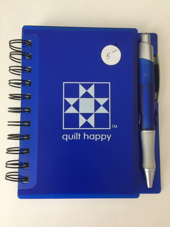 Quilt Happy Journal With Pen
