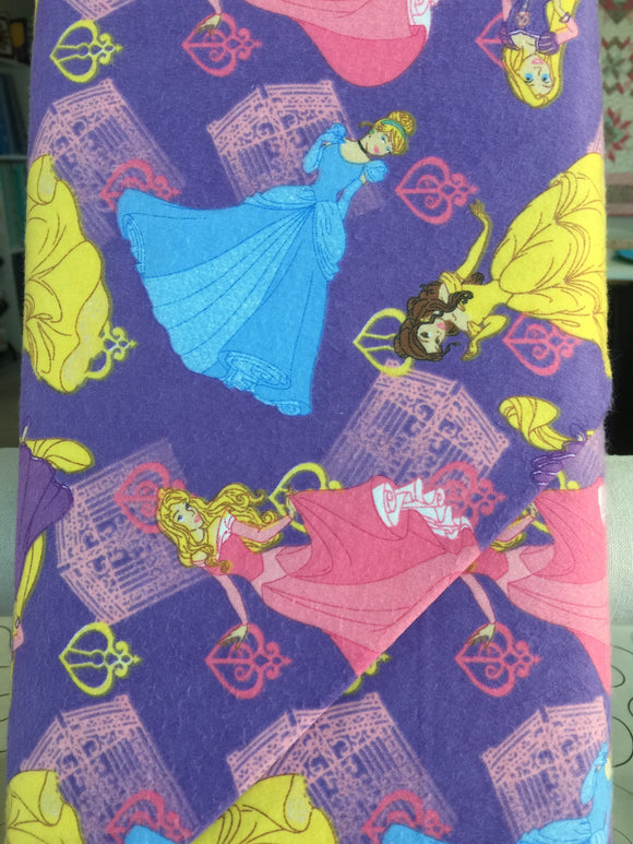 #619 - Princess all Over - Springs Creative - Flannel