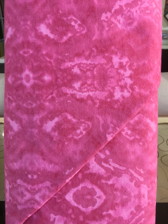 #669 - BLZ FLN Pink Blender - Pink Marble Style Flannel