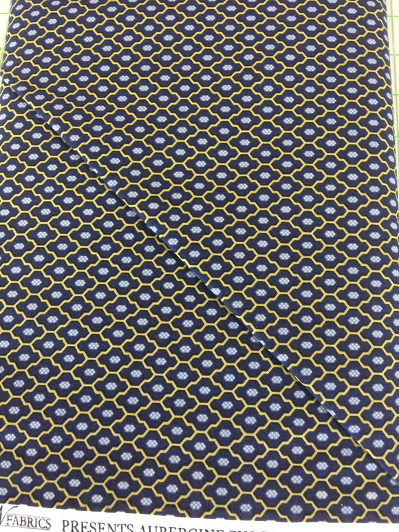#955 - Windham Fabrics - Blue With Green Pattern