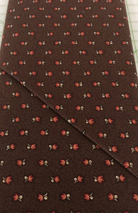 #364 - Moda - Lizzie’s Legacy  - Small Flowers On Brown