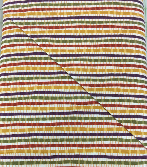 #601 - Perfectly Seasoned Sandy Garvais - Moda - Bright Stripes