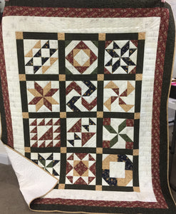 Block Of the Month Quilt - Finished