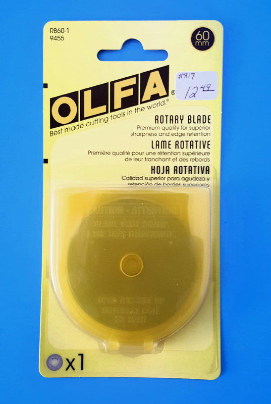 #817 Olfa 60mm Rotary Blade
